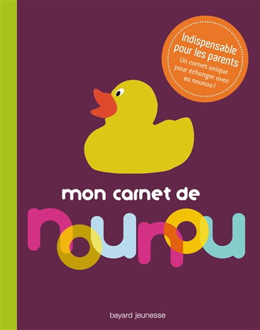 Mon carnet de nounou