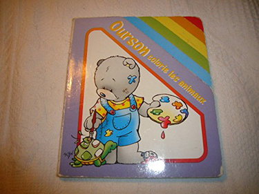 Couverture de ourson colorie les animaux, jan ivens