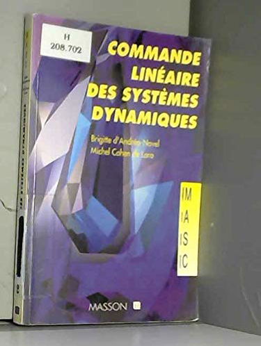 Commande linéaire des systèmes dynamiques