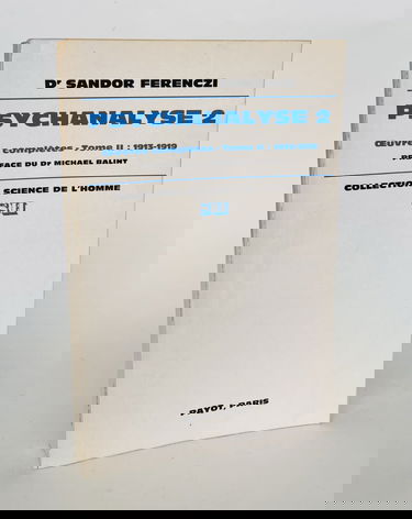 1913-1919 : Psychanalyse 2