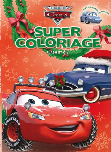 Cars : super coloriage Noël
