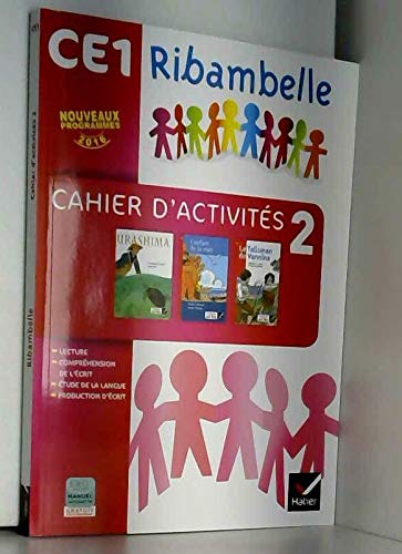 Couverture de Ribambelle CE1 Serie Rouge ed. 2016 - Cahier d'Activites 2 Specimen