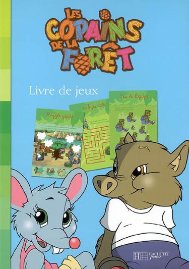 Les copains de la forêt : livre de jeux