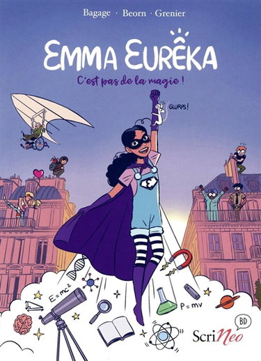 Couverture de Emma Eurêka. C'est pas de la magie !