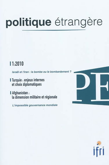 Politique étrangère, n° 1 (2010)