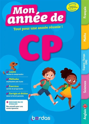 Couverture de Mon année de CP : tout pour une année réussie ! : conforme au programme par Michel Wormser