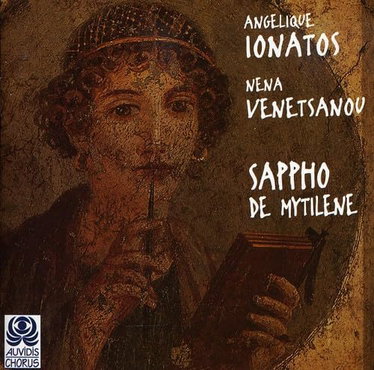 Couverture de Sappho de Mytilene par a. Ionatos