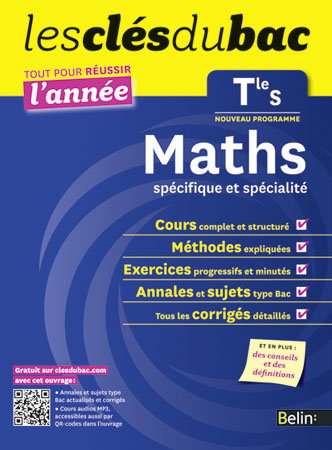 Maths spécifique et spécialité terminale S : nouveau programme