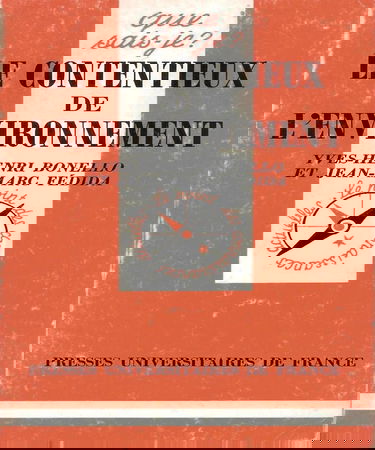 Le Contentieux de l'environnement