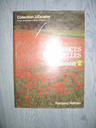Sciences naturelles : écologie, classe de 2e, livre de l'élève