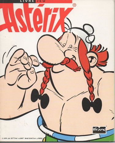 livre jeux asterix