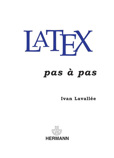 LaTeX pas à pas