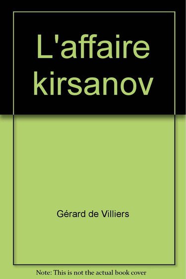 L'affaire kirsanov