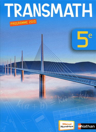 Transmath 5e : programme 2010