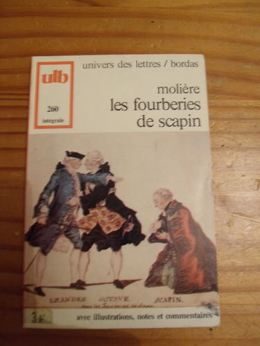 Les Fourberies de Scapin (Les Classiques Bordas)