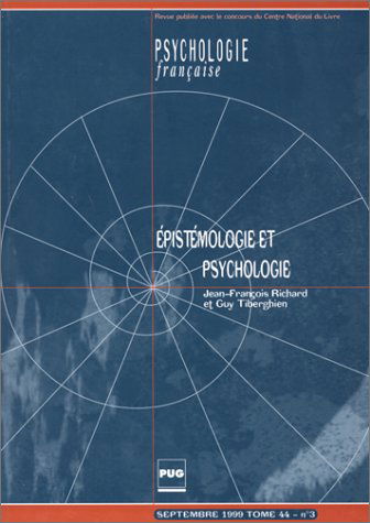 Epistémologie et psychologie