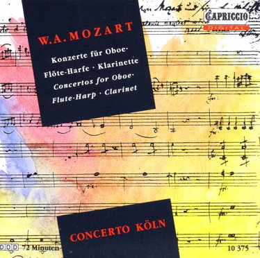 Couverture de Konzerte Fur OboeClarinetteFlote & Harfe [Import]