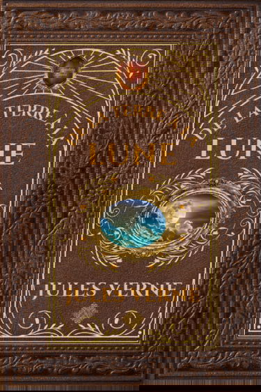 De la Terre à la Lune: Jules Verne - Édition Collector Intégral - Grand format 15 cm x 22 cm - (Annotée d'une biographie de l'auteur)