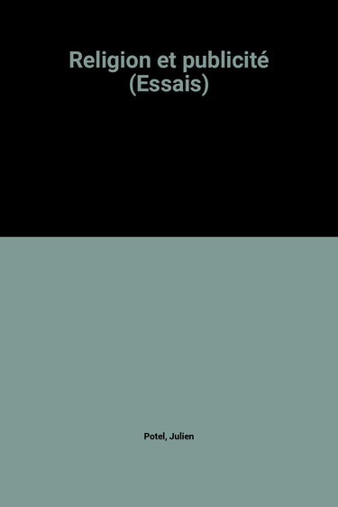 Religion et publicité (Essais)