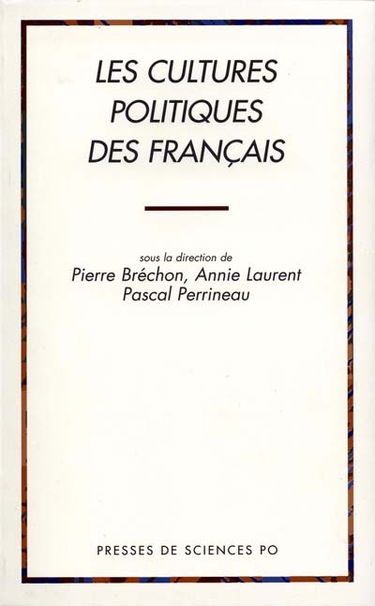 Les cultures politiques des Français