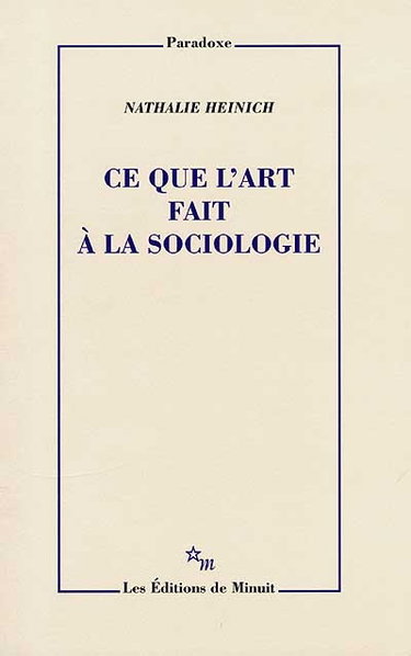 Ce que l'art fait à la sociologie