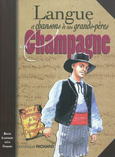 Couverture de Langue et chansons de nos grands-pères en Champagne