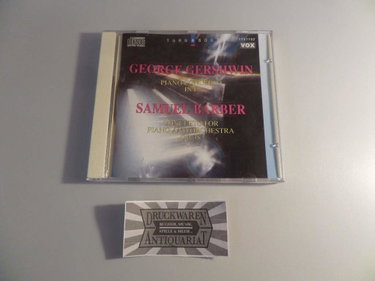 Couverture de Barber; Gershwin - Piano Concertos