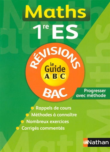 Maths 1re ES