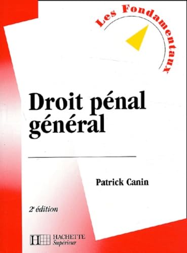 Droit Penal General. 2eme Edition