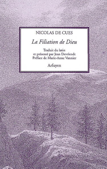 La filiation de Dieu