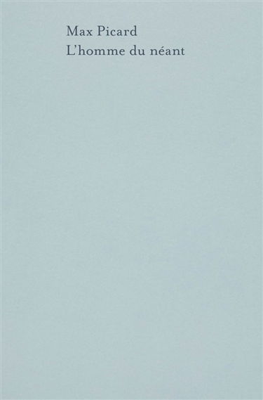 L'homme du néant