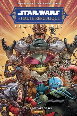 Couverture de Star Wars : la Haute République : les aventures, phase II. Vol. 2. La destinée de Sav