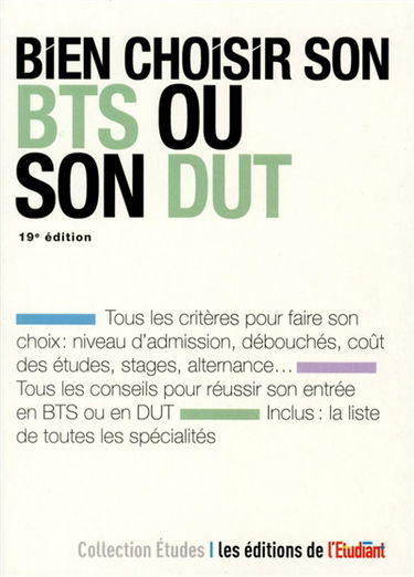 Bien choisir son BTS ou son DUT