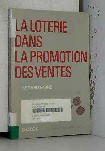La Loterie dans la promotion des ventes