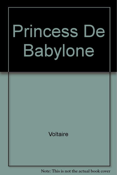 La princesse de Babylone