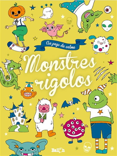 Couverture de Les monstres rigolos par Adina Cornisceac
