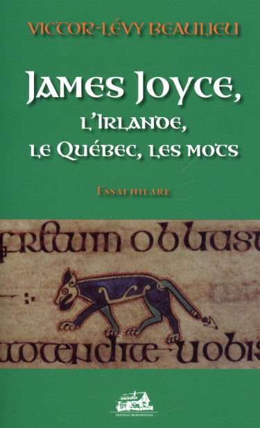 Couverture de James Joyce l Irlande le Quebec et les Mots