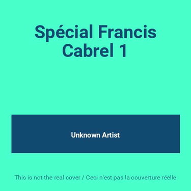 Couverture de Special Francis Cabrel Vol 35 par Francis Cabrel