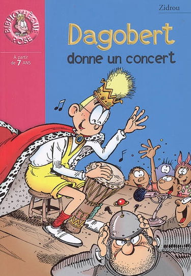 Dagobert donne un concert