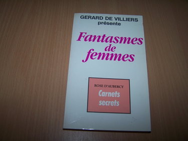 Couverture de Carnets secrets par Rose d' Aubercy