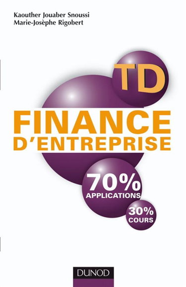 Couverture de TD finance d'entreprise