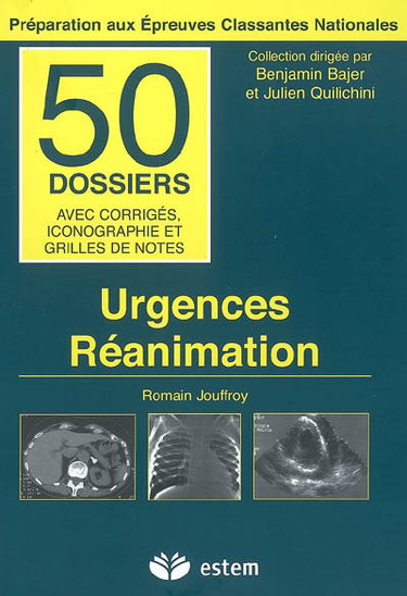 Couverture de Urgences réanimation par Romain Jouffroy
