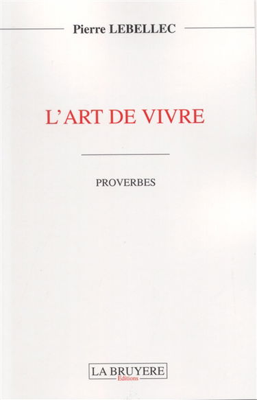 L'ART DE VIVRE