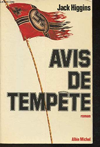 Couverture de Avis de tempête par Jack Higgins