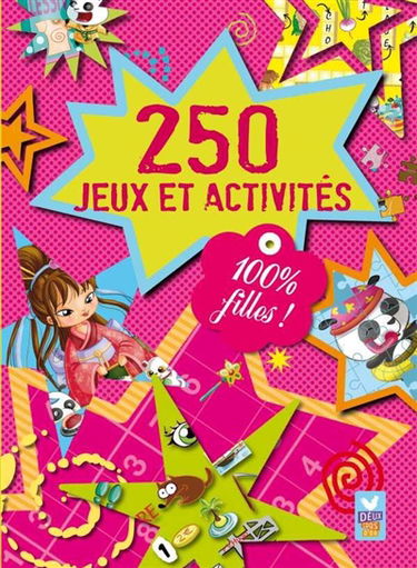 250 jeux et activités : 100% filles !