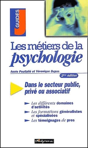 Les métiers de la psychologie