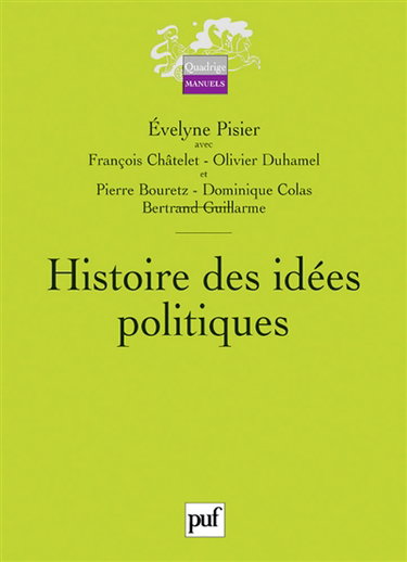 Histoire des idées politiques