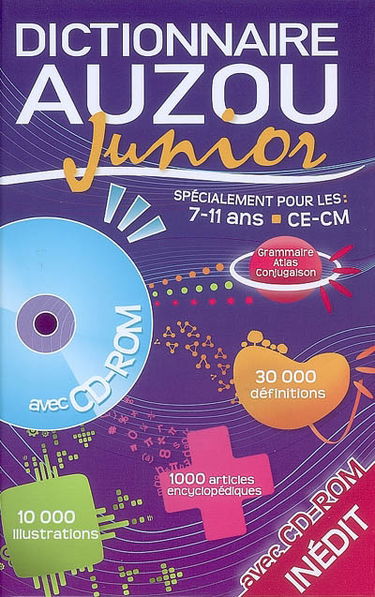 Dictionnaire Auzou junior : spécialement pour les 7-11 ans, CE-CM