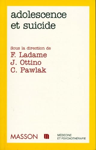 Adolescence et suicide : des aspects épidémiologiques et psychopathologiques aux perspectives thérapeutiques