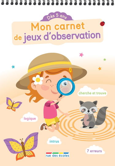 Mon carnet de jeux d'observation : dès 5 ans
